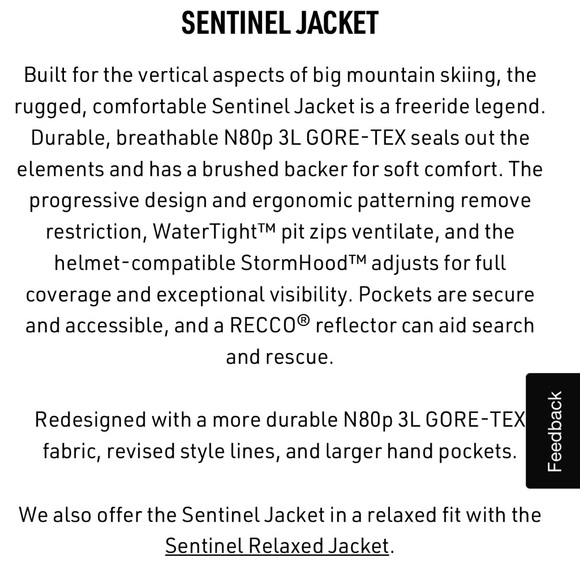 Arc’teryx Gore Tex Pro Sentinel Shell Women’s Small Grey - Picture 3 of 14